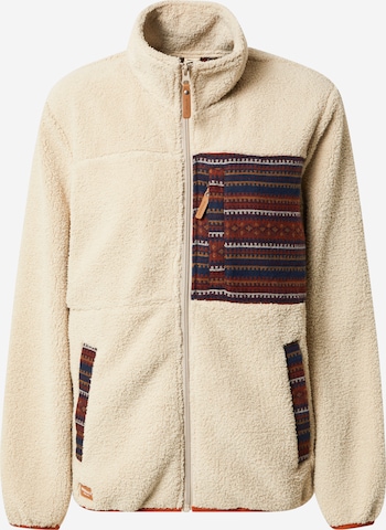 Iriedaily Fleecejacke 'Arkta' in Beige: predná strana