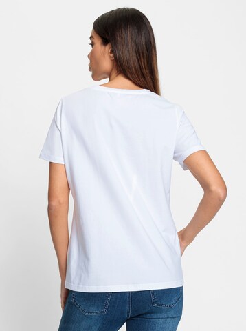 heine T-shirt i vit