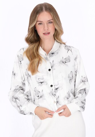 Veste de survêtement DreiMaster Klassik en gris : devant