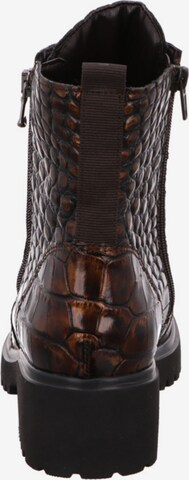 WALDLÄUFER Lace-Up Ankle Boots in Brown