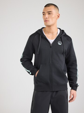 Veste de survêtement Nike Sportswear en noir : devant
