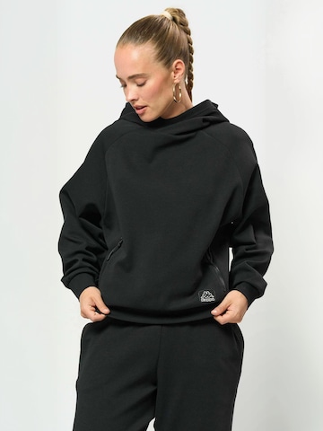 KAPPA Sweater ' Logo Synan ' in Schwarz: Vorderseite