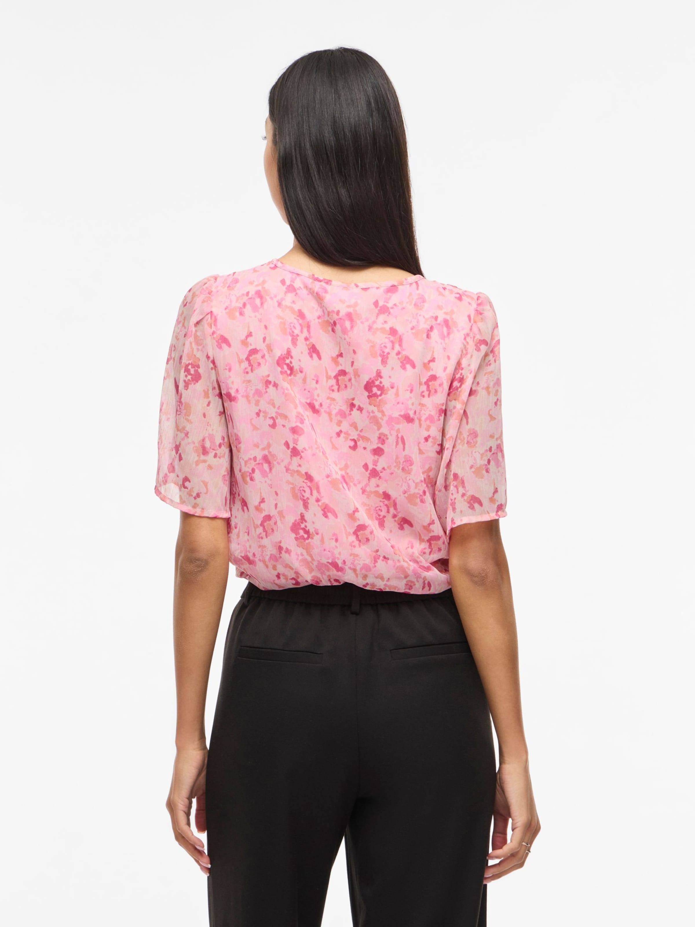 VILA Bluse 'VIEMMAl' in Pink