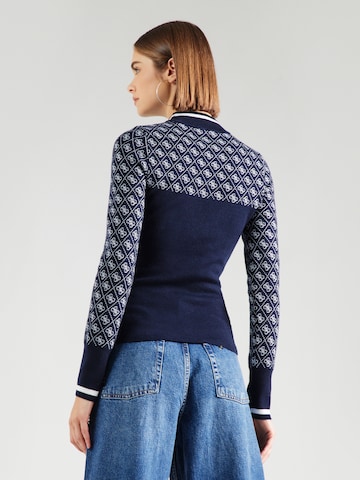 Pulover de la GUESS pe albastru