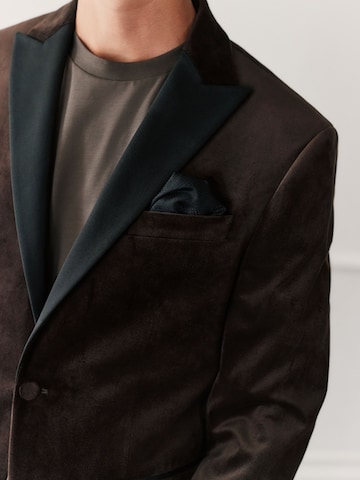 Coupe regular Veste de costume Next en marron