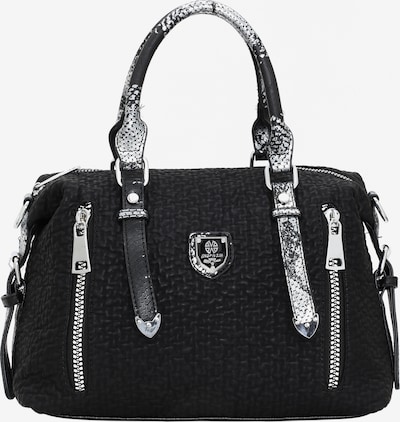 Poșete faina pe negru / argintiu, Vizualizare produs