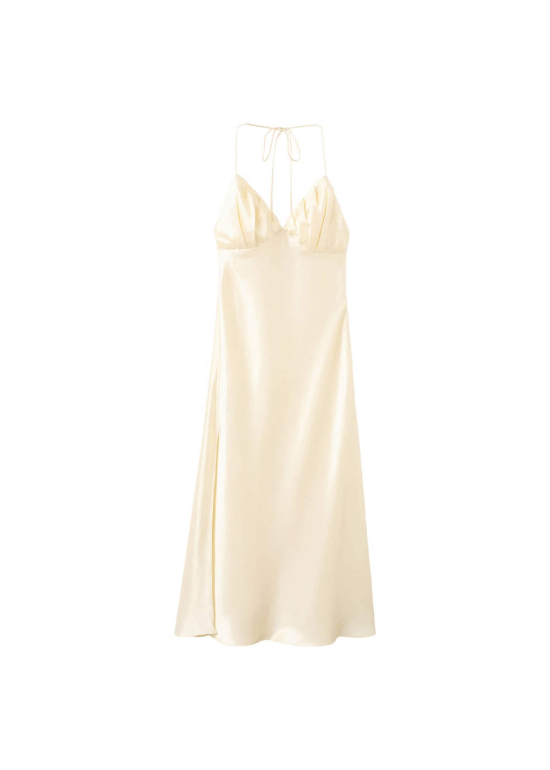 MANGO Kleid 'Serra' in Beige: Vorderseite