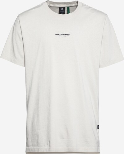 Tricou G-Star RAW pe negru / alb murdar, Vizualizare produs