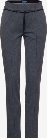 CECIL Slim fit Trousers in Blue: front