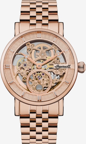 INGERSOLL Analog Watch in Gold: front