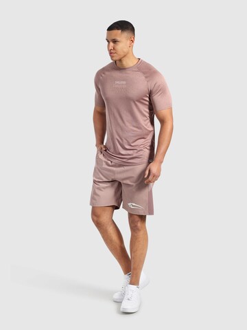 T-Shirt ' Powerfit Triple ' Smilodox en gris