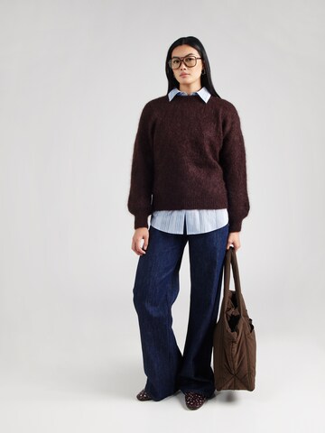 TWNS THE LABEL Sweater 'Lafayette' in Brown