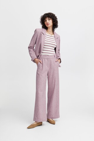 Atelier Rêve - Pierna ancha Pantalón 'Zoey' en rosa