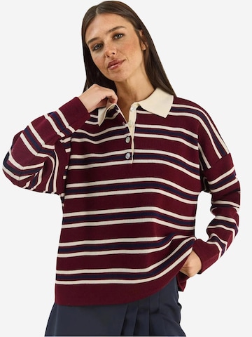Bianco Lucci Pullover 'Pullover'‌‌‌‌ in Rot