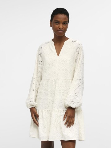 Robe 'Broderie' OBJECT en blanc : devant