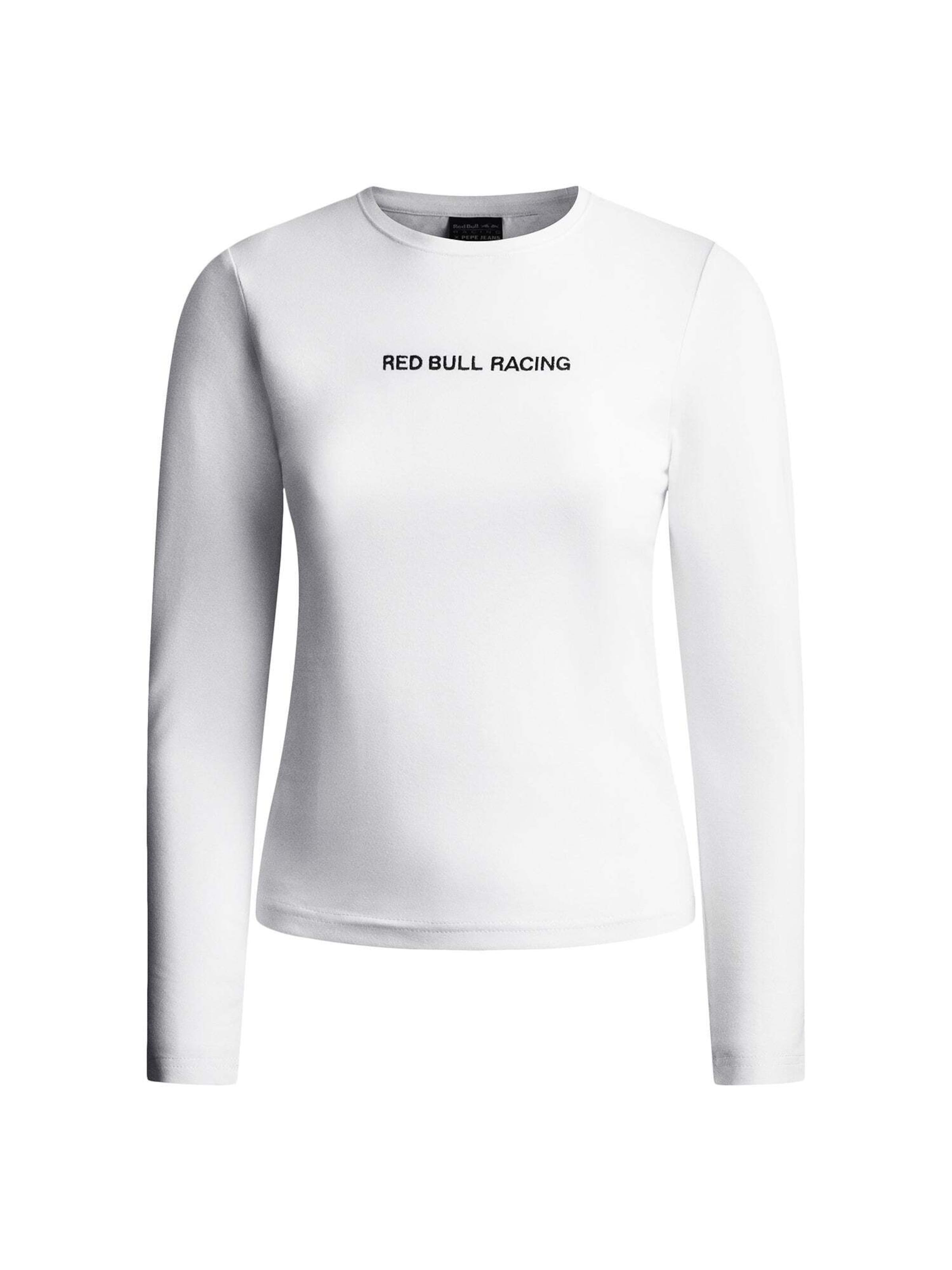 Red Bull Racing x Pepe Jeans T-Shirt in Weiß: Vorderseite