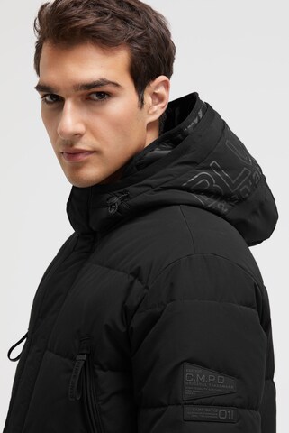 CAMP DAVID Winterparka in Schwarz