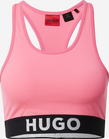 HUGO Top in Roze: voorkant