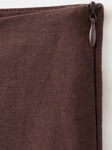 MANGO Bő szár Nadrág 'LINOVIS' - barna