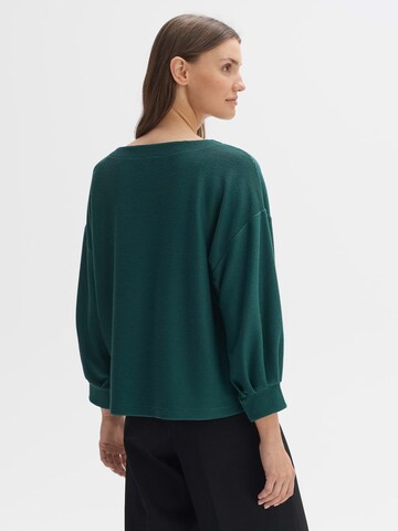 OPUS Sweatshirt 'Ganine' in Grün