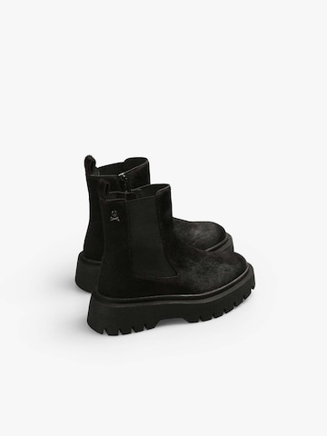 Botine de la Scalpers pe negru