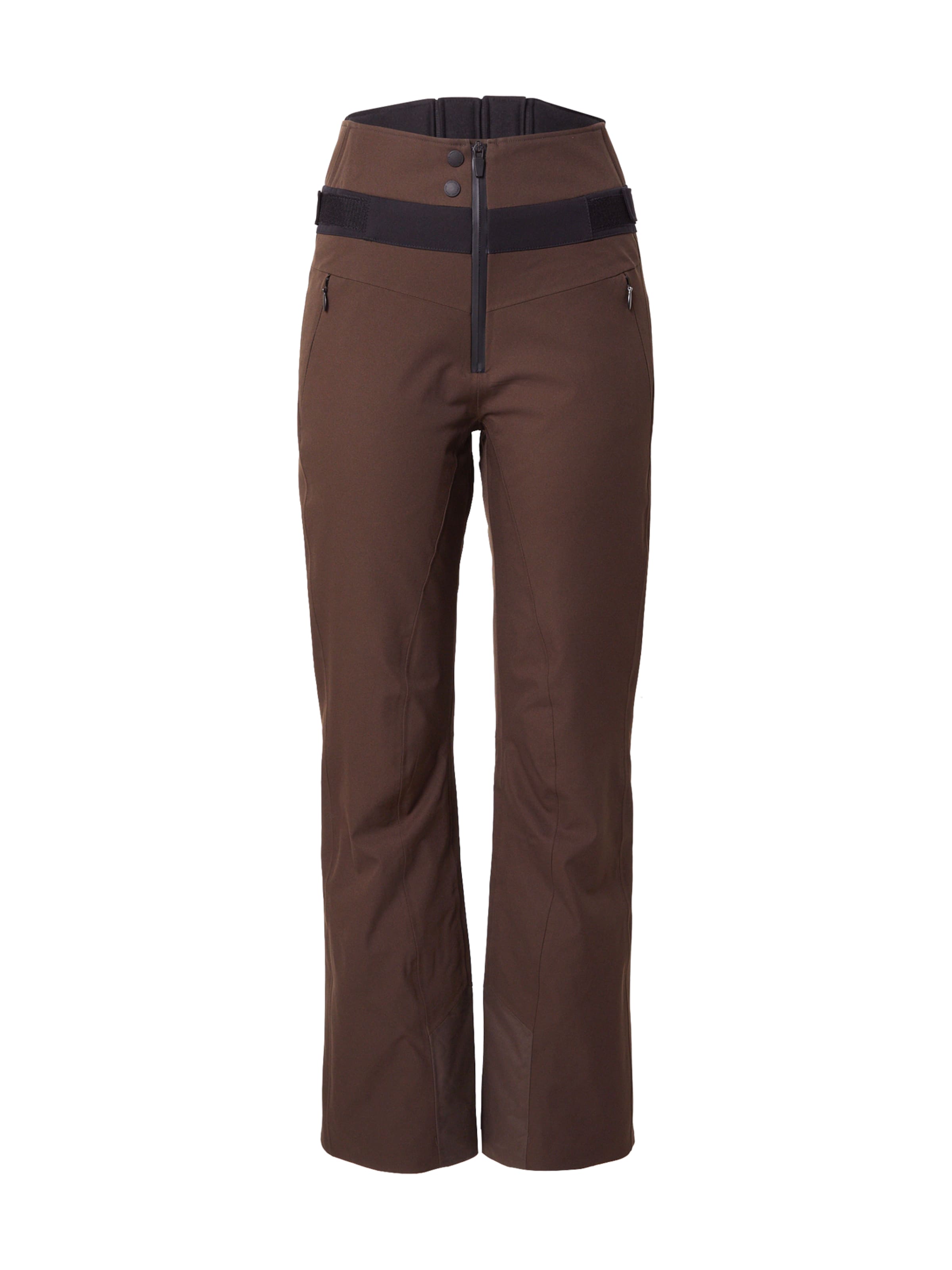 Bogner Fire + Ice Flared Workout Pants &#x27;BORJA4-T&#x27; in Brown: front