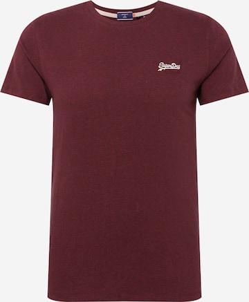 Superdry T-Shirt 'VINTAGE' in Rot: predná strana