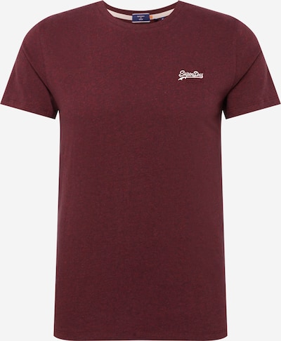 Superdry Shirt in burgunder, Produktansicht