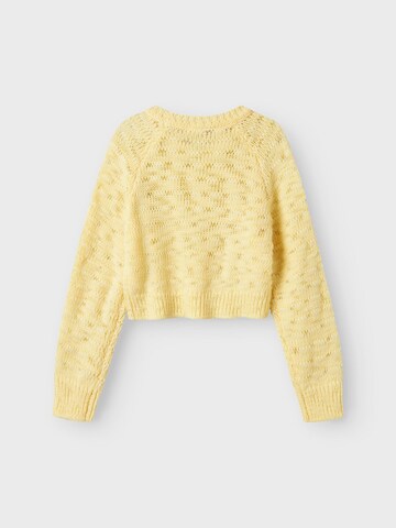 NAME IT Pullover i gul