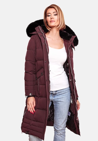 Manteau d’hiver 'Fahmiyaa' NAVAHOO en rouge