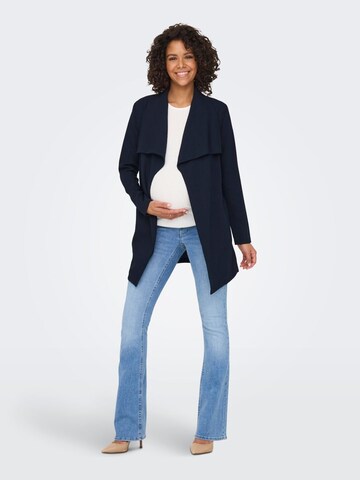 Only Maternity Between-Seasons Coat in Blue