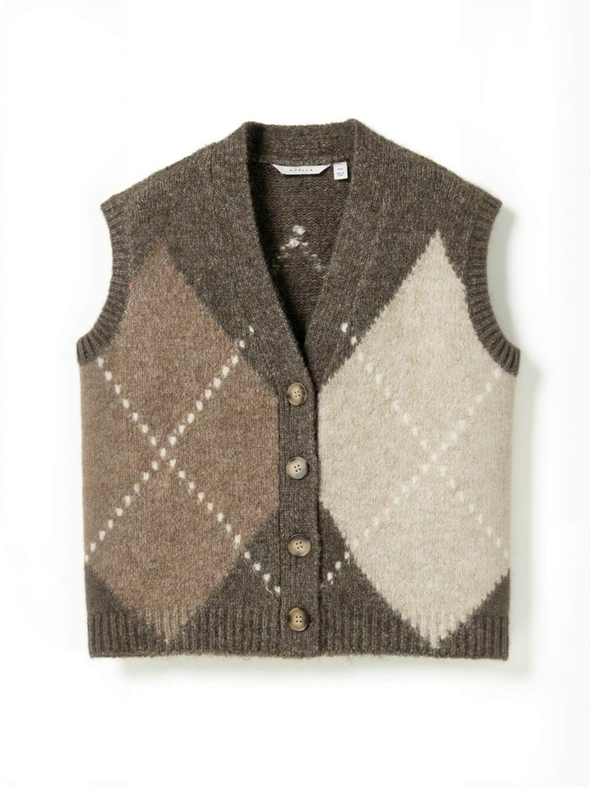 Noella Pullover ' N-Laiana ' i brun: forside