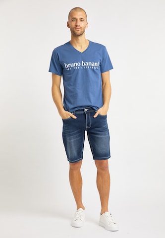 BRUNO BANANI Shirt 'Anderson' in Blauw