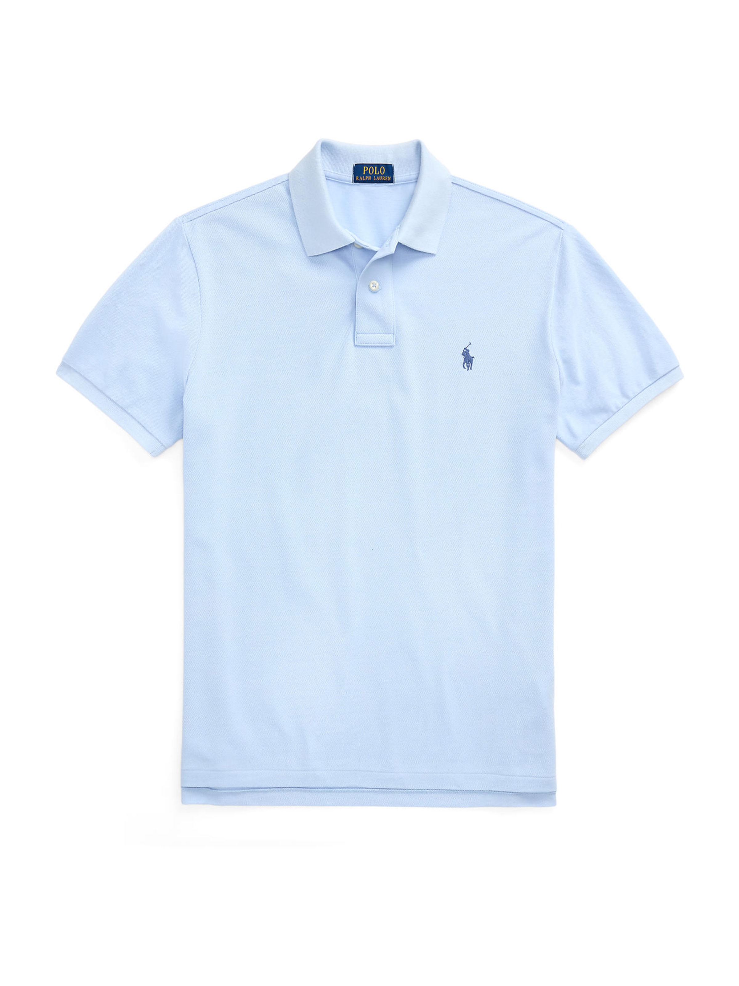 Tricou de la Polo Ralph Lauren pe albastru: față