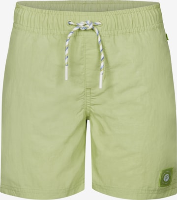 Maillot de bain Petrol Industries en vert : devant