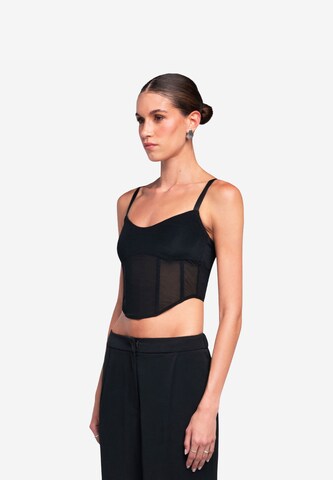 OW Collection Top 'Serenity' in Zwart