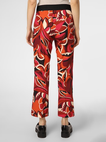 Cambio Regular Pleated Pants 'Ranee' in Red
