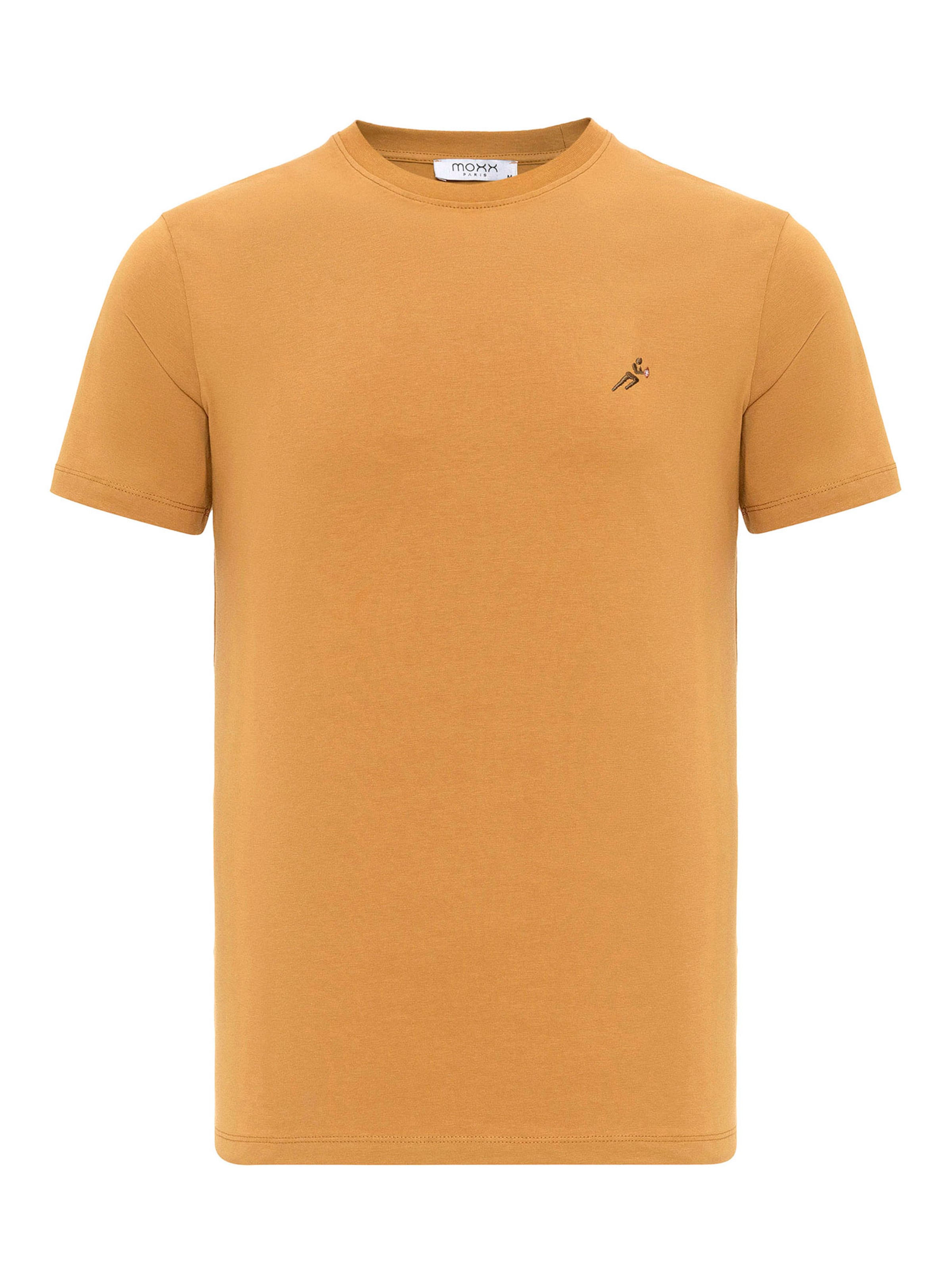 Moxx Paris Μπλουζάκι σε καφέ: μπροστά