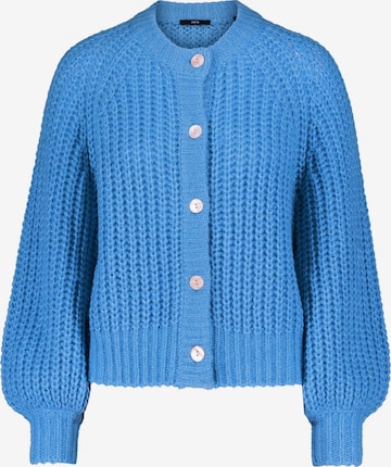 zero Knit Cardigan in Blue: front
