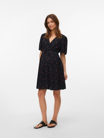 Vero Moda Maternity Shirt Dress 'VMMAlba' in Black: front