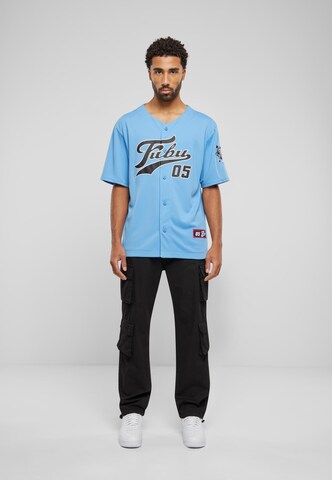 FUBU - Ajuste regular Camisa 'Varsity' en azul