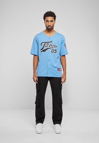 FUBU Regular fit Overhemd 'Varsity' in Blauw