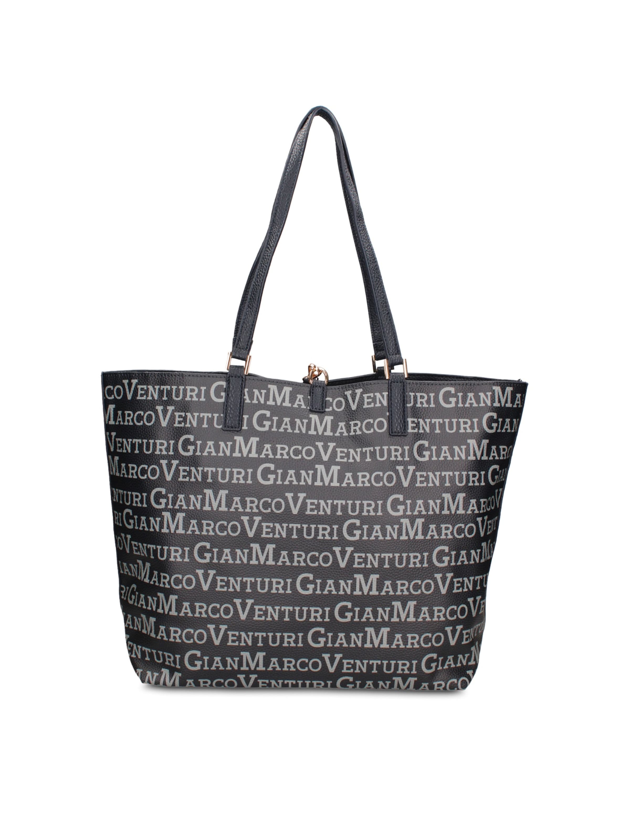 Shopper 'Shopper Elegante Pelle Vegana Gianmarco Venturi - Borsa Donna Versatile' di GianMarco Venturi in blu