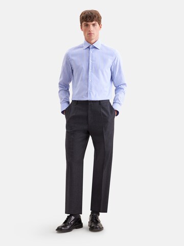 SEIDENSTICKER Slim Fit Hemd in Blau