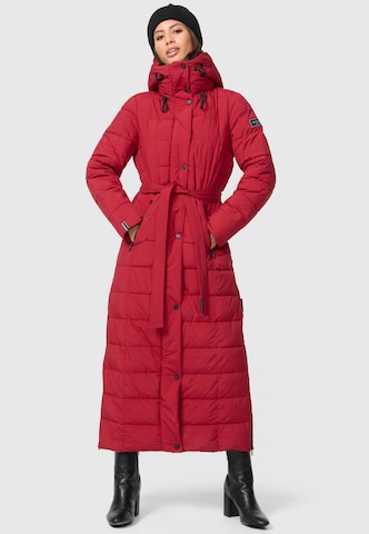 NAVAHOO Χειμερινό παλτό 'Das Teil XIV' σε κόκκινο: μπροστά
