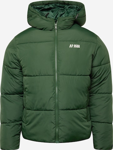 Veste mi-saison 'MAX' JACK & JONES en vert : devant