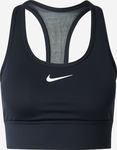 NIKE Sport bh in de kleur Zwart / Wit, Productweergave