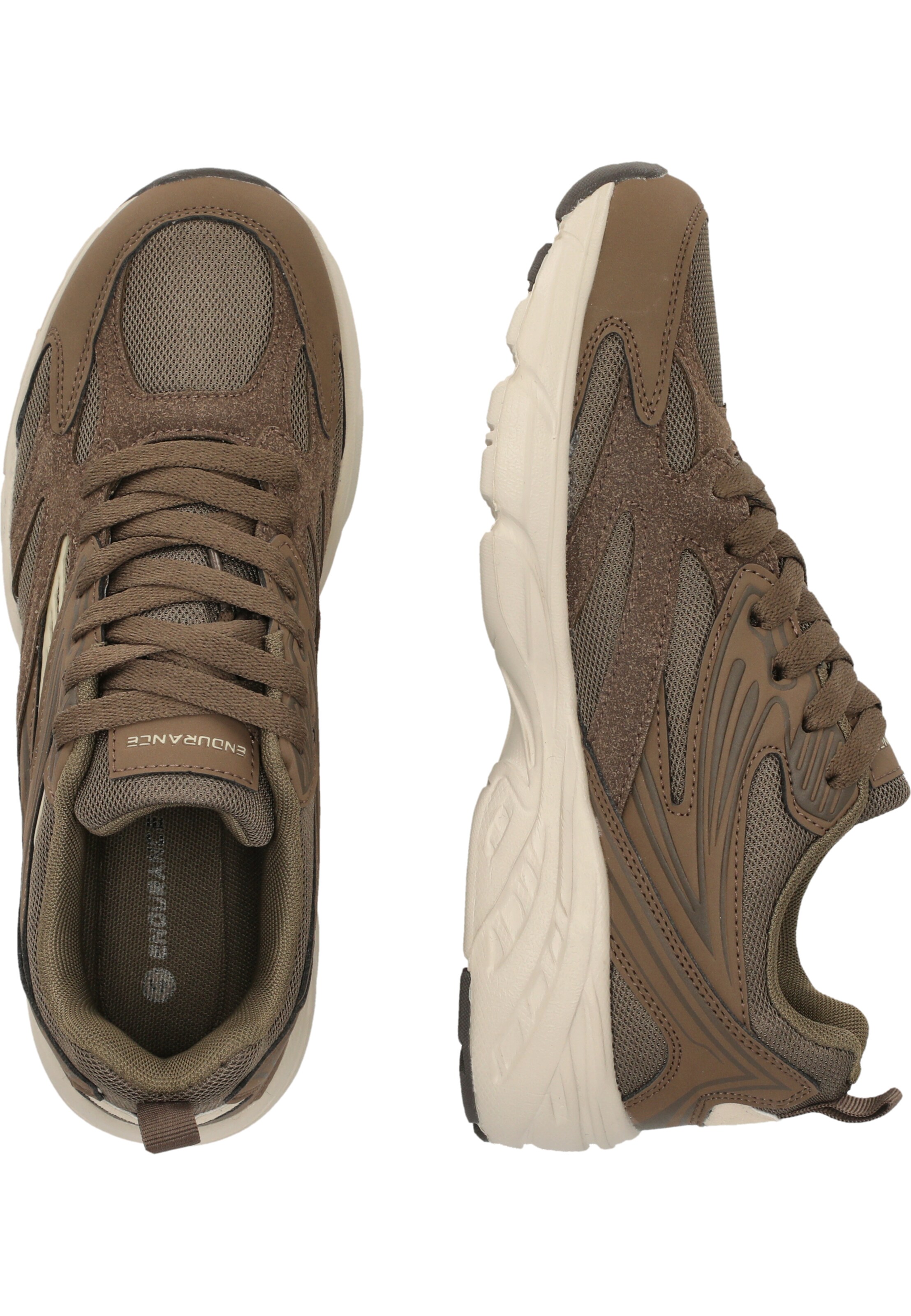 ENDURANCE Sneakers laag 'Elliott' in Bruin
