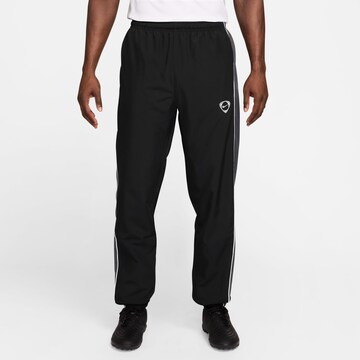 NIKE Regular Workout Pants 'Academy' in Black: front
