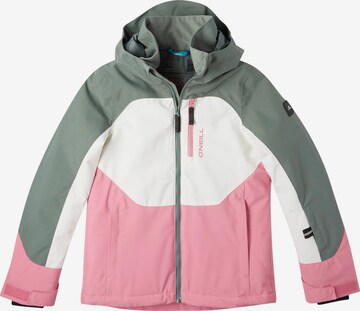 O'NEILL Outdoorová bunda 'DIAMOND' – pink: přední strana